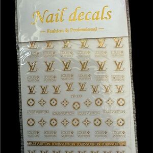 NIP! Fashion Gold Nail Decals